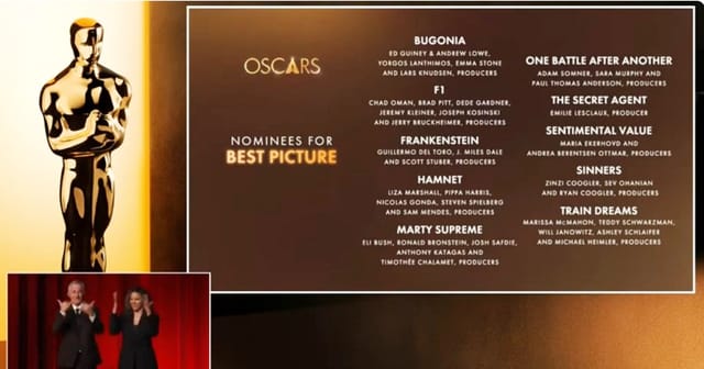 O Brasil é penta no Oscar